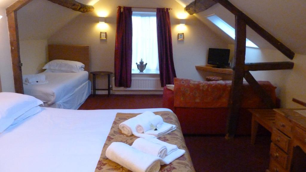 Crown Inn Blockley Rom bilde